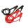 BGS technic Starthilfekabel | für Benzin-PKW | 200 A / 16 mm² | 3 m