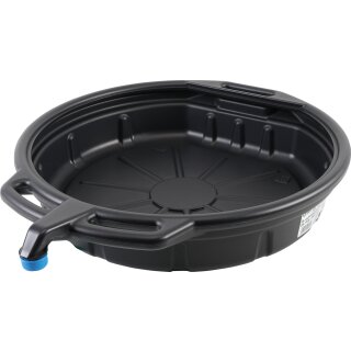 BGS technic Öl-Auffangwanne mit Ausgießer | 15 l