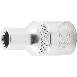 BGS technic Steckschlüssel-Einsatz Gear Lock | Antrieb Innenvierkant 6,3 mm (1/4") | SW 4,5 mm