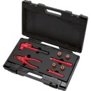 KS-TOOLS Werkzeugsatz mit isolierten Werkzeugen für...