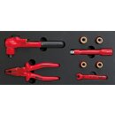 KS-TOOLS Werkzeugsatz mit isolierten Werkzeugen für PSA-Elektrofahrzeuge, 8-tlg.
