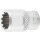 BGS technic Steckschlüssel-Einsatz Gear Lock | Antrieb Innenvierkant 6,3 mm (1/4") | SW 10 mm