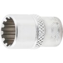 BGS technic Steckschlüssel-Einsatz Gear Lock | Antrieb Innenvierkant 6,3 mm (1/4") | SW 11 mm