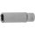 BGS technic Steckschlüssel-Einsatz Gear Lock, tief | Antrieb Innenvierkant 6,3 mm (1/4") | SW 8 mm