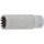 BGS technic Steckschlüssel-Einsatz Gear Lock, tief | Antrieb Innenvierkant 6,3 mm (1/4") | SW 11 mm