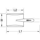 KS-TOOLS BRONZEplus Handschaufel 540 mm