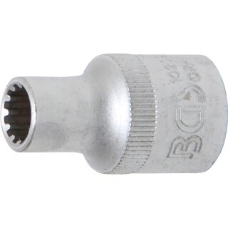 BGS technic Steckschlüssel-Einsatz Gear Lock | Antrieb Innenvierkant 12,5 mm (1/2") | SW 9 mm