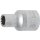 BGS technic Steckschlüssel-Einsatz Gear Lock | Antrieb Innenvierkant 12,5 mm (1/2") | SW 9 mm