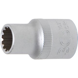 BGS technic Steckschlüssel-Einsatz Gear Lock | Antrieb Innenvierkant 12,5 mm (1/2") | SW 11 mm