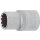 BGS technic Steckschlüssel-Einsatz Gear Lock | Antrieb Innenvierkant 12,5 mm (1/2") | SW 13 mm