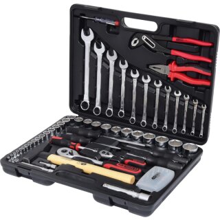 KS-TOOLS 1/4"+1/2" Werkzeug-Satz, 88-tlg.