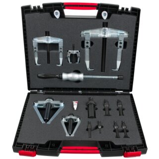 KS-TOOLS Präzisions-Innen-Auszieher- und Abzieher-Satz, Ø 10-75mm, 13-tlg.