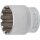 BGS technic Steckschlüssel-Einsatz Gear Lock | Antrieb Innenvierkant 12,5 mm (1/2") | SW 32 mm