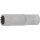 BGS technic Steckschlüssel-Einsatz Gear Lock, tief | Antrieb Innenvierkant 12,5 mm (1/2") | SW 15 mm