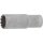 BGS technic Steckschlüssel-Einsatz Gear Lock, tief | Antrieb Innenvierkant 12,5 mm (1/2") | SW 19 mm