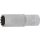 BGS technic Steckschlüssel-Einsatz Gear Lock, tief | Antrieb Innenvierkant 10 mm (3/8") | SW 14 mm
