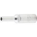 BGS technic Steckschlüssel-Einsatz Sechskant, tief | Antrieb Innenvierkant 6,3 mm (1/4") | SW 4 mm