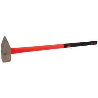 KS-TOOLS BRONZEplus Vorschlaghammer 10000 g, mit Fiberglasstiel