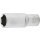 BGS technic Steckschlüssel-Einsatz Sechskant, tief | Antrieb Innenvierkant 10 mm (3/8") | SW 17 mm