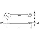 KS-TOOLS TITANplus Ratschenringmaulschlüssel, 10mm