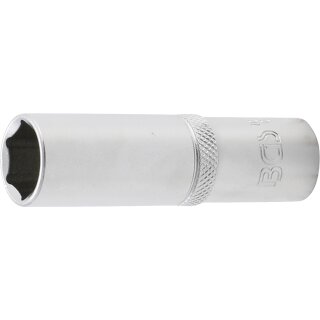 BGS technic Steckschlüssel-Einsatz Sechskant, tief | Antrieb Innenvierkant 12,5 mm (1/2") | SW 16 mm