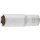 BGS technic Steckschlüssel-Einsatz Sechskant, tief | Antrieb Innenvierkant 12,5 mm (1/2") | SW 19 mm