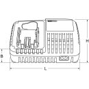 KS-TOOLS Universal-Schnell-Ladegerät, für 18V