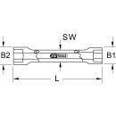 KS-TOOLS BRONZEplus 6-kant-Steckschlüssel 30x32 mm doppelseitig