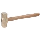 KS-TOOLS BRONZEplus Minenhammer 3500 g, mit Hickorystiel