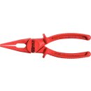 KS-TOOLS Kunststoff-Flachzange mit Schutzisolierung, 190mm