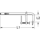 KS-TOOLS Power-Schraubzwinge-Knebel,500x175mm