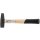 BGS technic Schlosserhammer | Hickory-Stiel | DIN 1041 | 300 g