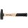 BGS technic Schlosserhammer | Hickory-Stiel | DIN 1041 | 400 g