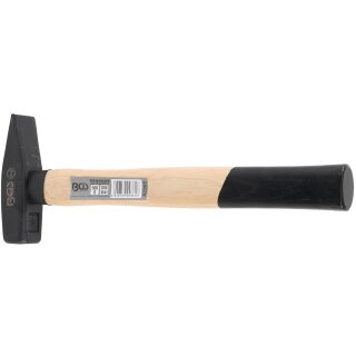 BGS technic Schlosserhammer | Hickory-Stiel | DIN 1041 | 500 g