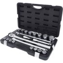 KS-TOOLS 3/4" Steckschlüssel-Satz, 21-tlg. 6-kant