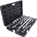 KS-TOOLS 3/4" Steckschlüssel-Satz, 21-tlg. 6-kant