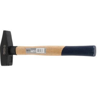 BGS technic Schlosserhammer | Hickory-Stiel | DIN 1041 | 800 g