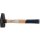 BGS technic Schlosserhammer | Hickory-Stiel | DIN 1041 | 800 g