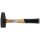 BGS technic Schlosserhammer | Hickory-Stiel | DIN 1041 | 1000 g