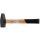 BGS technic Schlosserhammer | Hickory-Stiel | DIN 1041 | 1500 g