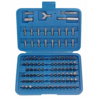 BGS technic Sicherheits-Bit-Satz | Antrieb Außensechskant 6,3 mm (1/4") | 100-tlg.