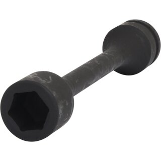 KS-TOOLS 1" Sechskant-Torsions-Kraftstecknuss, XL, 32mm, 600Nm