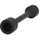 KS-TOOLS 1" Sechskant-Torsions-Kraftstecknuss, XL,...