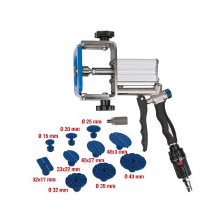KS-TOOLS Profi-Druckluft-Ausbeul-Auszieher-Satz, 12-tlg.