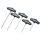 BGS technic T-Griff-Schlüssel-Satz | Innensechskant 3 - 8 mm | 5-tlg.
