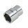KS-TOOLS EDELSTAHL 1/2" 6kant-Stecknuss, 32mm