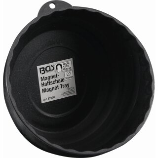 BGS technic Magnet-Haftschale | extra hoher Rand | Ø 145 mm