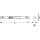 KS-TOOLS Schwere Aluminiumdruckguss-Wasserwaage Skelettform, 800mm