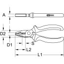 KS-TOOLS BERYLLIUMplus Kombinationszange 160 mm