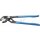 BGS technic Armaturen-Spezialzange | mit Kunststoff-Schutzbacken | 250 mm